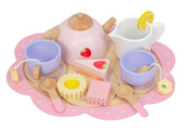 Wonder Co Home Pastel Tea Set with Tray