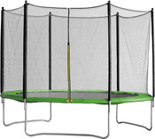Skyfly 10ft T- Series Trampoline with Enclosure