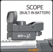 Desert Eagle Light Up Electric Water Gun