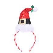 Christmas Headband - Santa Hat
