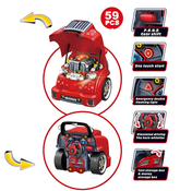 59pcs Motor Car Engine - Red 59pcs Motor Car Engine - Red