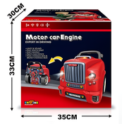 59pcs Motor Car Engine - Red 59pcs Motor Car Engine - Red
