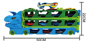 Dinosaur Alloy Folding Storage and Deformation Hauler Truck Dinosaur Alloy Folding Storage and Deformation Hauler Truck