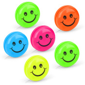 Mini Smiley Yoyo 6pcs