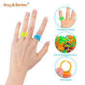 Plastic Rings 12pcs
