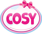 Doll Pram Cosy - Pink with Black Hood & Pink Bow 46cm Doll Pram Cosy - Pink with Black Hood & Pink Bow 46cm