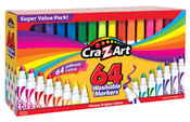 Cra-Z-Art Stationery 64pcs Washable Markers Cra-Z-Art Stationery 64pcs Washable Markers
