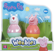 Weebles Peppa Pig 2 Figure Pack