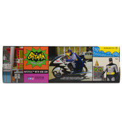 DC Retro Batcycle With Side Car 6"