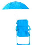 Kids Chair with Umbrella - Blue Kids Chair with Umbrella - Blue