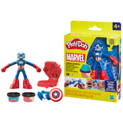 Play-Doh Marvel Captain America Stamping Shield Action Figure Playset