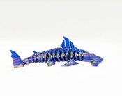 3D Printed Fidget 17cm - Blue Hammerhead 3D Printed Fidget 17cm - Blue Hammerhead