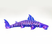3D Printed Fidget 17cm - Purple Hammerhead 3D Printed Fidget 17cm - Purple Hammerhead