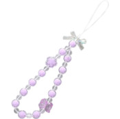 Beaded Bow Phone Charm