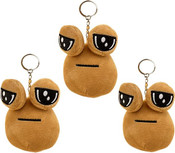 My Pet Alien Pou Keychain Plush