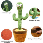 Dancing Cactus Plush 30cm