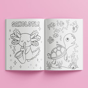 Axolotls & Friends Creative Colouring Kit