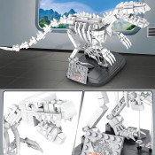 Velociraptor and Fossil 774pcs
