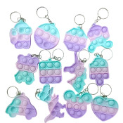 Pop It Keychain - Pastel Colours