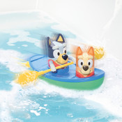 Bluey Paddling Canoe