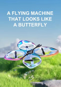 Air-One RC Butterfly LED Drone 2.4ghz