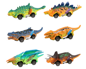 Car Creatures Dinosaur Pull Back Car