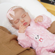 Pure Love Silicone 18 inch Reborn Sleeping Baby Girl