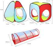 Wonder Co Play Play Tent 3 Pcs Ball Pit House Wonder Co Play Play Tent 3 Pcs Ball Pit House