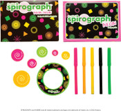 Spirograph Neon Drawing Set