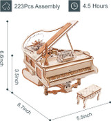 ROKR Magic Piano Music Box