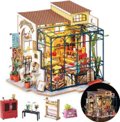 Rolife DIY Mini House - Emily's Flower Shop  Rolife DIY Mini House - Emily's Flower Shop