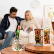 Rolife DIY Bookends - Sakura Densya 