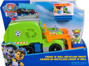 Paw Patrol Crush ’N’ Roll Recycling Lorry with Rocky Action Figure Paw Patrol Crush ’N’ Roll Recycling Lorry with Rocky Action Figure