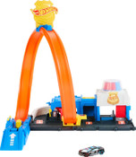 Hot Wheels City Super Police Station Playset