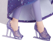 Disney Frozen Ice-Skating Elsa Fashion Doll With Skates & Shoes