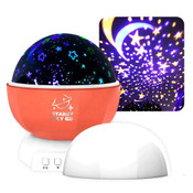Star and Moon Starry Sky Projection Lamp