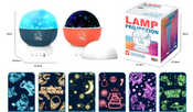Star and Moon Starry Sky Projection Lamp