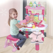Baby Doll Bath Playset 