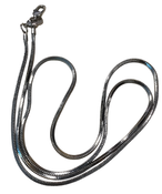 Silver Heart Chain Crossbody Phone Strap 