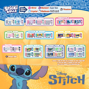 Sticki Rolls - Disney Stitch Pendant Set