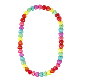 Rainbow Colour Blast Necklace and Bracelet Set