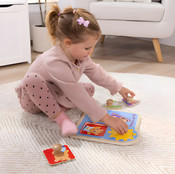 Melissa & Doug Ms.Rachel Wooden Peek-a-Boo Jumbo Peg Puzzle – 4 Pieces Melissa & Doug Ms.Rachel Wooden Peek-a-Boo Jumbo Peg Puzzle – 4 Pieces