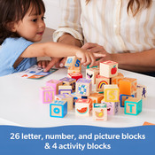 Melissa & Doug Ms. Rachel Wooden Learning Blocks Melissa & Doug Ms. Rachel Wooden Learning Blocks
