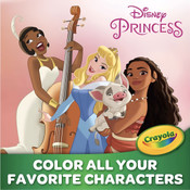 Crayola Giant Colouring Pages - Disney Princess