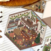 DIY 3D Sticker - Catto's Japanese Restaurant DIY 3D Sticker - Catto's Japanese Restaurant