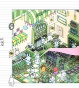 DIY 3D Sticker - Bunny's Convenient Store