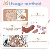 DIY 3D Sticker - Panda Dessert Shop