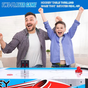 48-inch Air Hockey Table Set Indoor Gaming