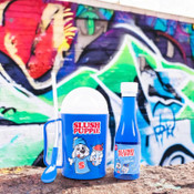 Slush Puppie Making Cup & Blue Raspberry Syrup Set