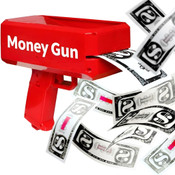 Popsey Money Gun - Red Popsey Money Gun - Red